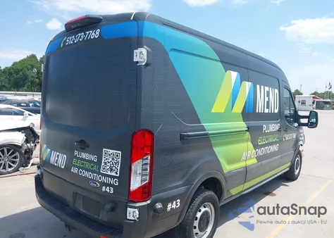 2020 Ford Transit-250 z USA, uszkodzony, nr VIN 1FTBR1C82LKB46155